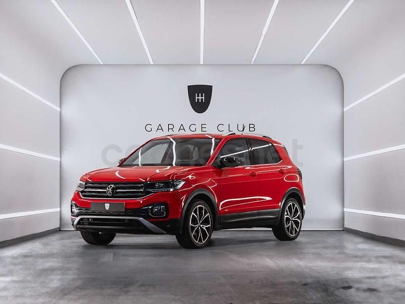 Usado VW T-Cross Sportline 150 CV (110 kW) 2021 Rojo SUV