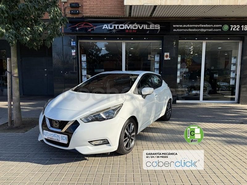 Usado Nissan Micra Acenta 90 CV (66 kW) 2017 Blanco Utilitario