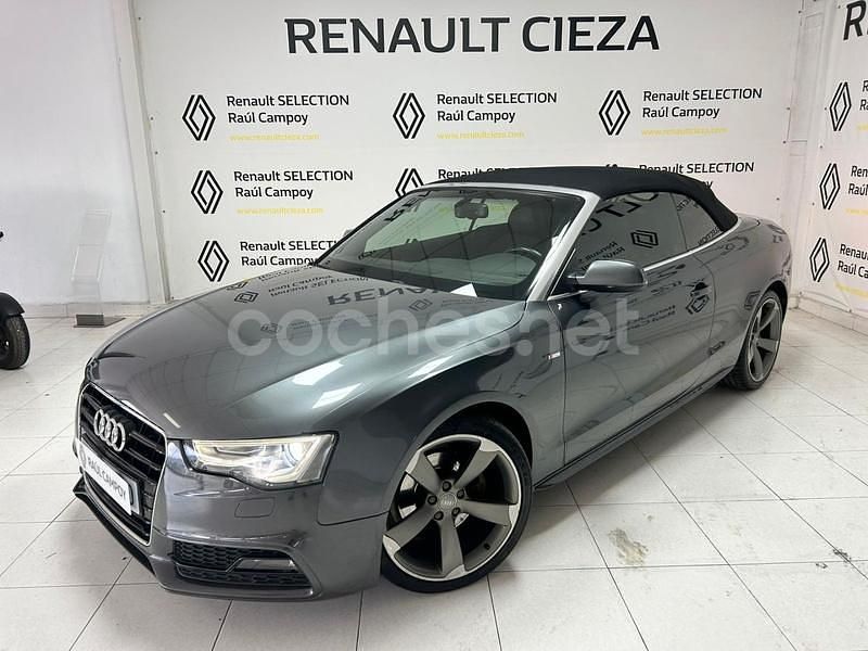 Usado Audi A5 Cabriolet S-Line 190 CV (139 kW) 2016 Gris / plata Descapotable