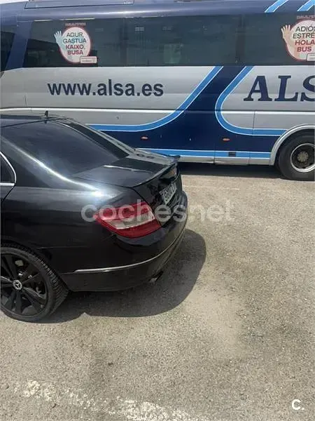 Usado Mercedes C220 Elegance 150 CV (110 kW) 2007 Negro Berlina