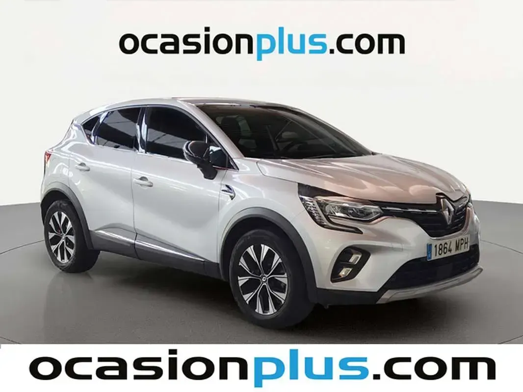 Usado Renault Captur Techno 91 CV (66 kW) 2024 Gris SUV