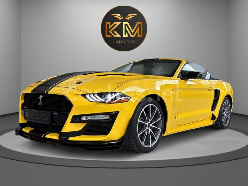 Amarillo Usado 2019 Ford Mustang Descapotable | 35.900 € (Un poco caro) - Imagen 1/4