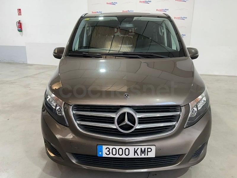 Usado Mercedes V220 Avantgarde 163 CV (119 kW) 2018 Marrón Monovolumen