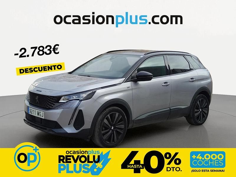 Usado Peugeot 3008 GT 130 CV (95 kW) 2023 Gris SUV