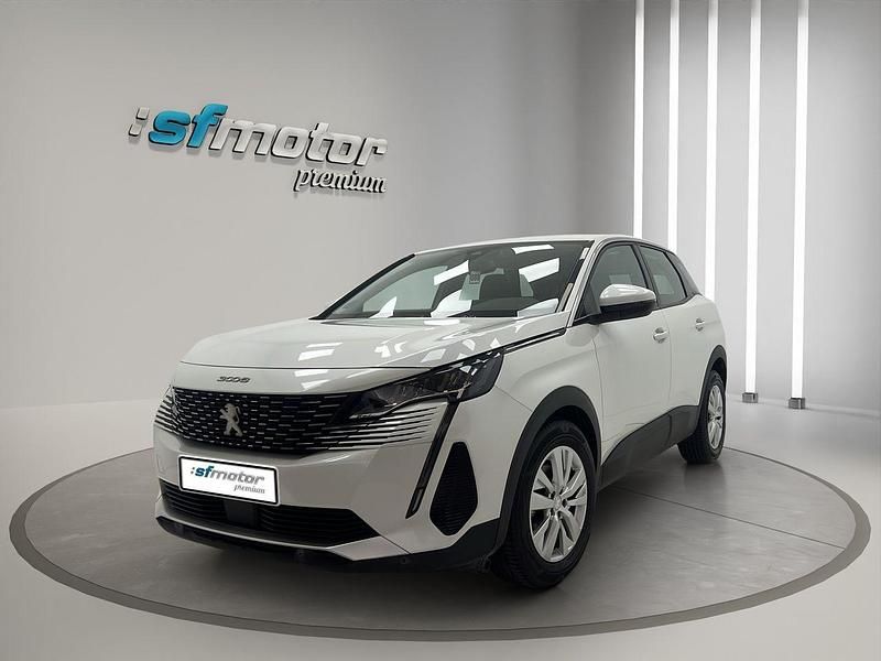 Blanco Usado 2021 Peugeot 3008 Active | 19.900 € (Un poco caro) - Imagen 1/4