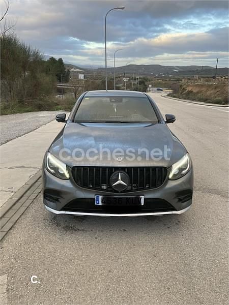 Usado Mercedes GLC220 194 CV (142 kW) 2018 Gris / plata Coupe