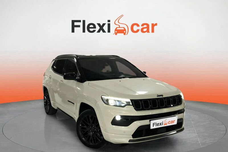 Blanco Usado 2021 Jeep Compass SUV | 20.890 € (Buen precio) - Imagen 1/4