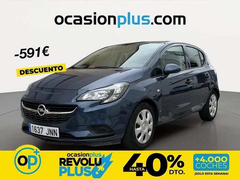 Usado Opel Corsa Expression 75 HP (55 kW) 2016 Azul Citadino