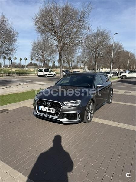 Usado Audi RS3 400 CV (294 kW) 2019 Gris / plata Berlina