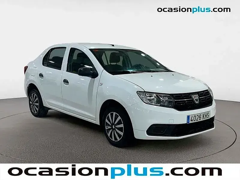 Usado Dacia Logan Ambiance 75 CV (55 kW) 2018 Blanco Berlina