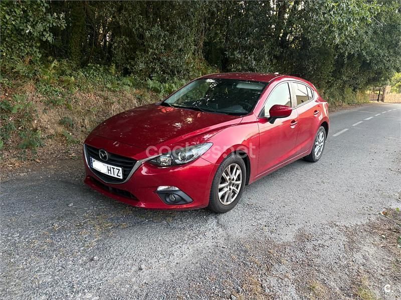 Rojo Usado 2013 Mazda 3 Style Berlina | 10.000 € (Precio justo) - Imagen 1/4