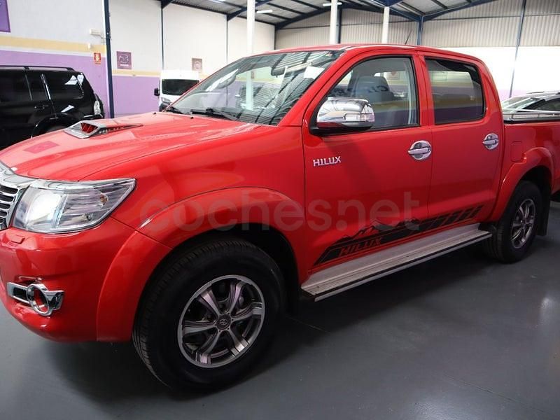 Usado Toyota HiLux 171 CV (125 kW) 2014 Rojo Pickup/Camioneta