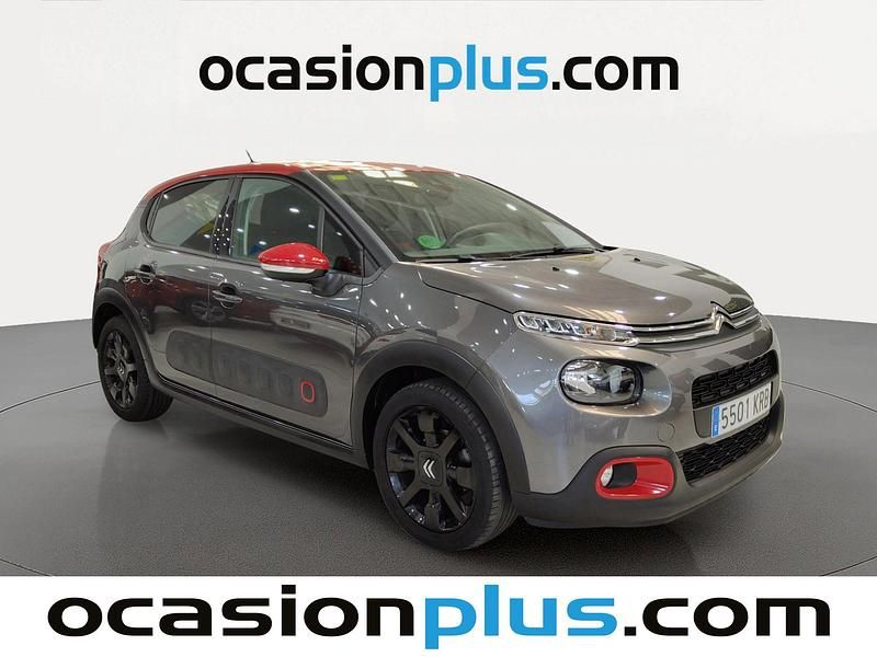 Usado Citroën C3 PureTech 110 CV (80 kW) 2018 Gris Utilitario