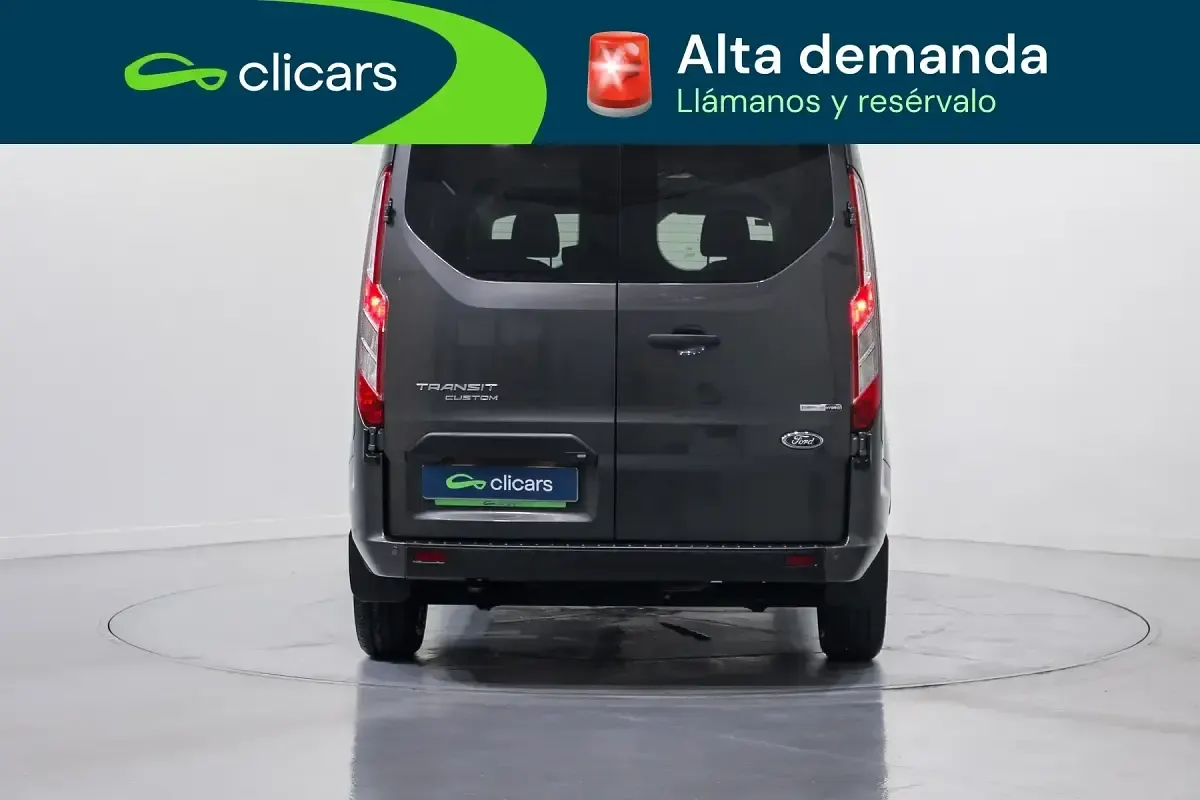 Usado Ford Transit Custom Trend 150 CV (110 kW) 2022 Gris Familiar