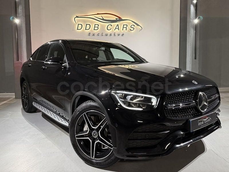 Usado Mercedes GLC220 194 CV (142 kW) 2021 Negro SUV