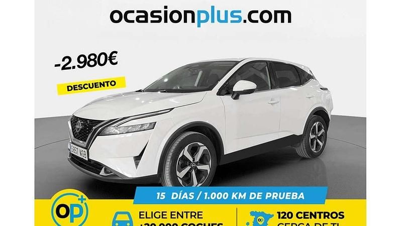 Usado Nissan Qashqai N-Connecta 158 CV (116 kW) 2023 Blanco SUV