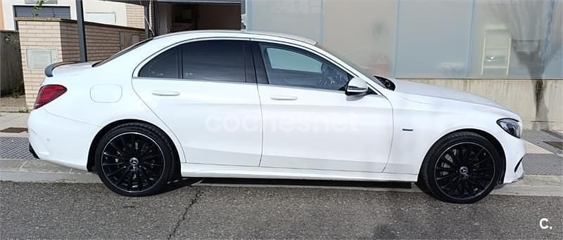 Usado Mercedes C350e 279 CV (205 kW) 2018 Blanco Berlina
