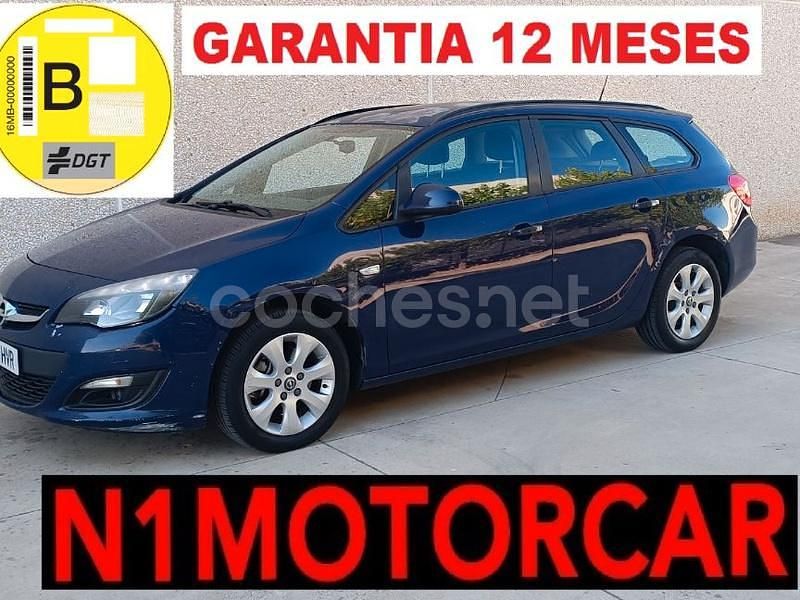 Azul Usado 2014 Opel Astra Business Familiar | 3490 € (Super precio) - Imagen 1/4