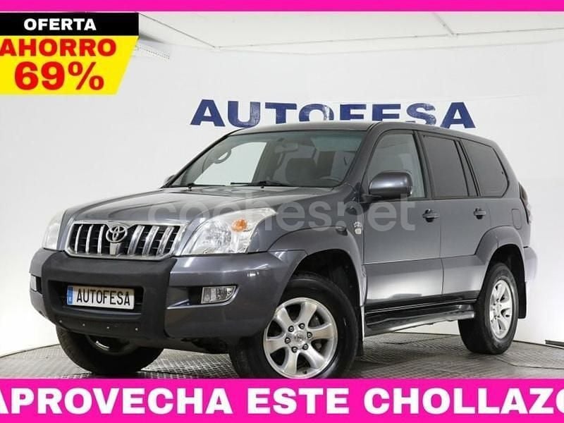 Gris / plata Usado 2003 Toyota Land Cruiser SUV | 12.650 € (Buen precio) - Imagen 1/4