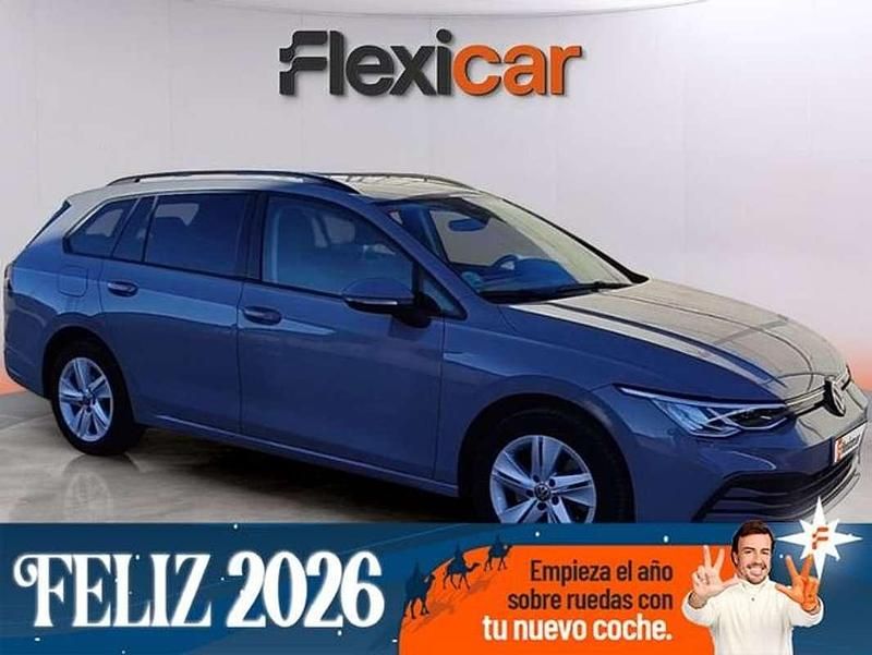 Gris Usado 2021 VW Golf VIII Familiar | 14.890 € (Buen precio) - Imagen 1/4