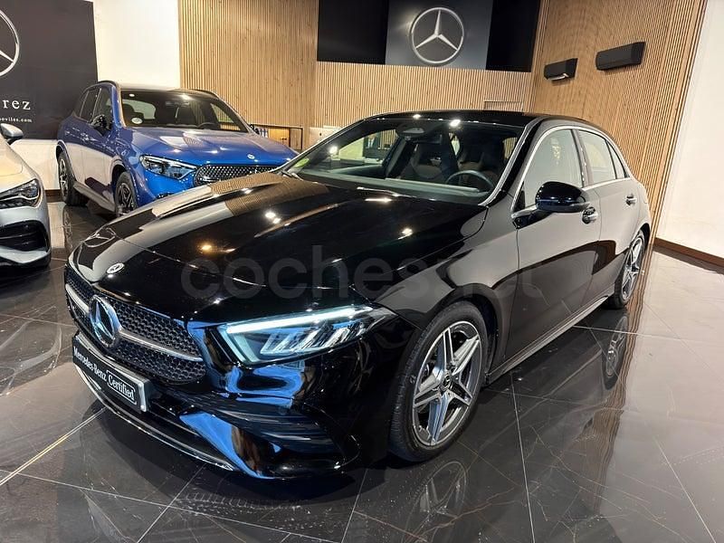 Usado Mercedes A180 Advanced 116 CV (85 kW) 2024 Negro Berlina