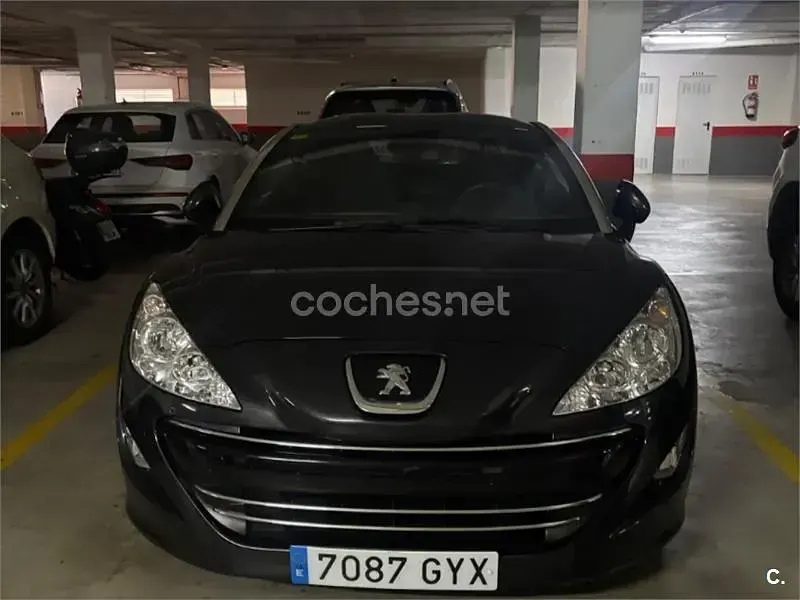 Usado Peugeot RCZ 163 CV (119 kW) 2010 Negro Coupe