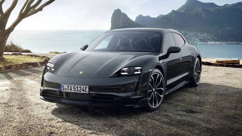 Negro jet metalizado Usado 2022 Porsche Taycan Cross Turismo Berlina | 71.500 € - Imagen 1/4