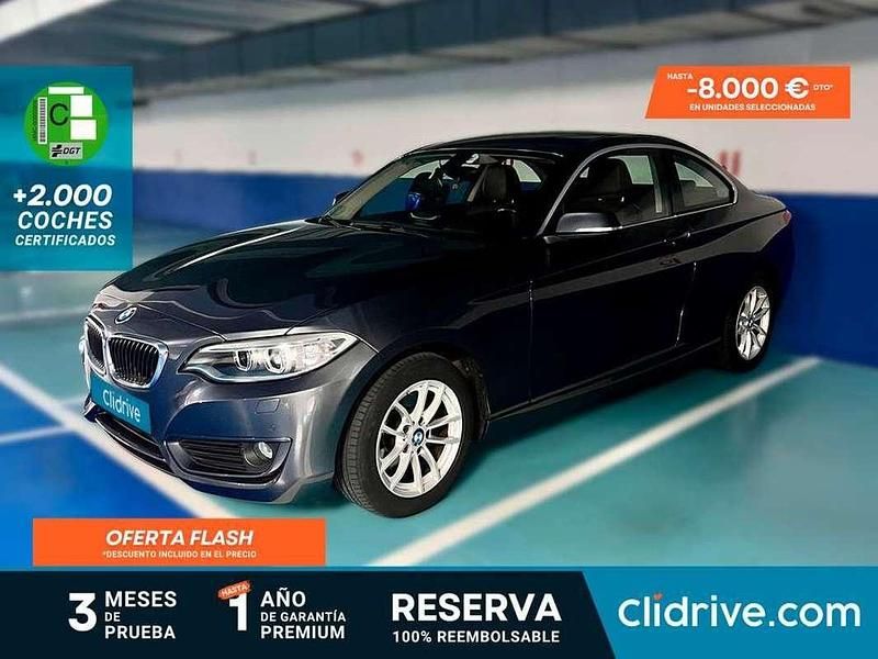 Gris Usado 2014 BMW 220 Coupe | 15.390 € (Un poco caro) - Imagen 1/3