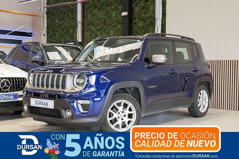 Usado Jeep Renegade Limited 120 CV (88 kW) 2020 Azul SUV