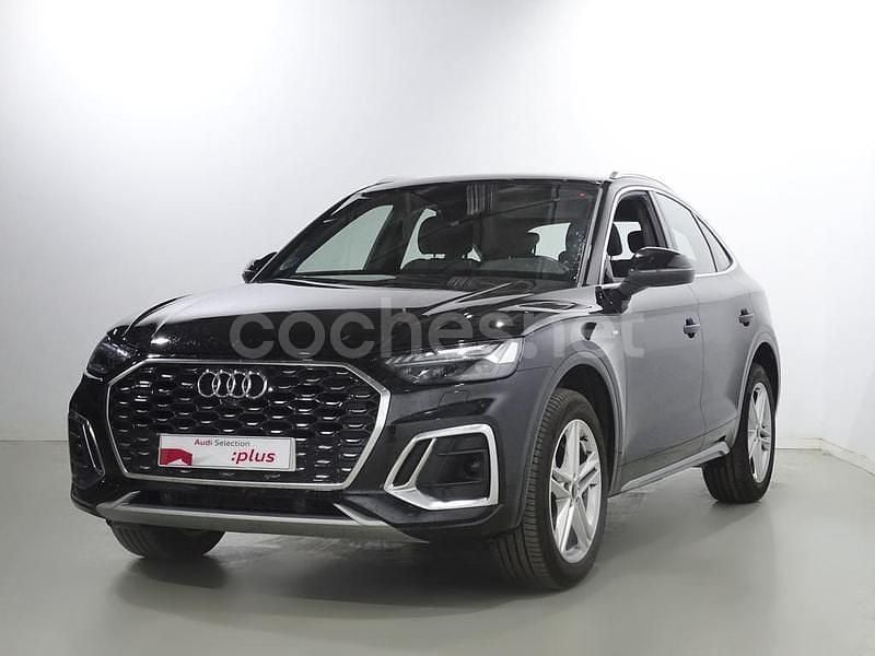 Negro Usado 2021 Audi Q5 Sportback S-Line SUV | 45.200 € (Precio justo) - Imagen 1/4