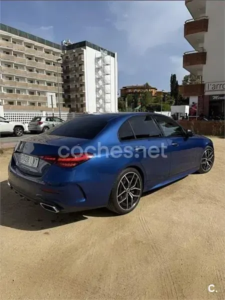 Usado Mercedes C200 184 CV (135 kW) 2022 Azul Berlina