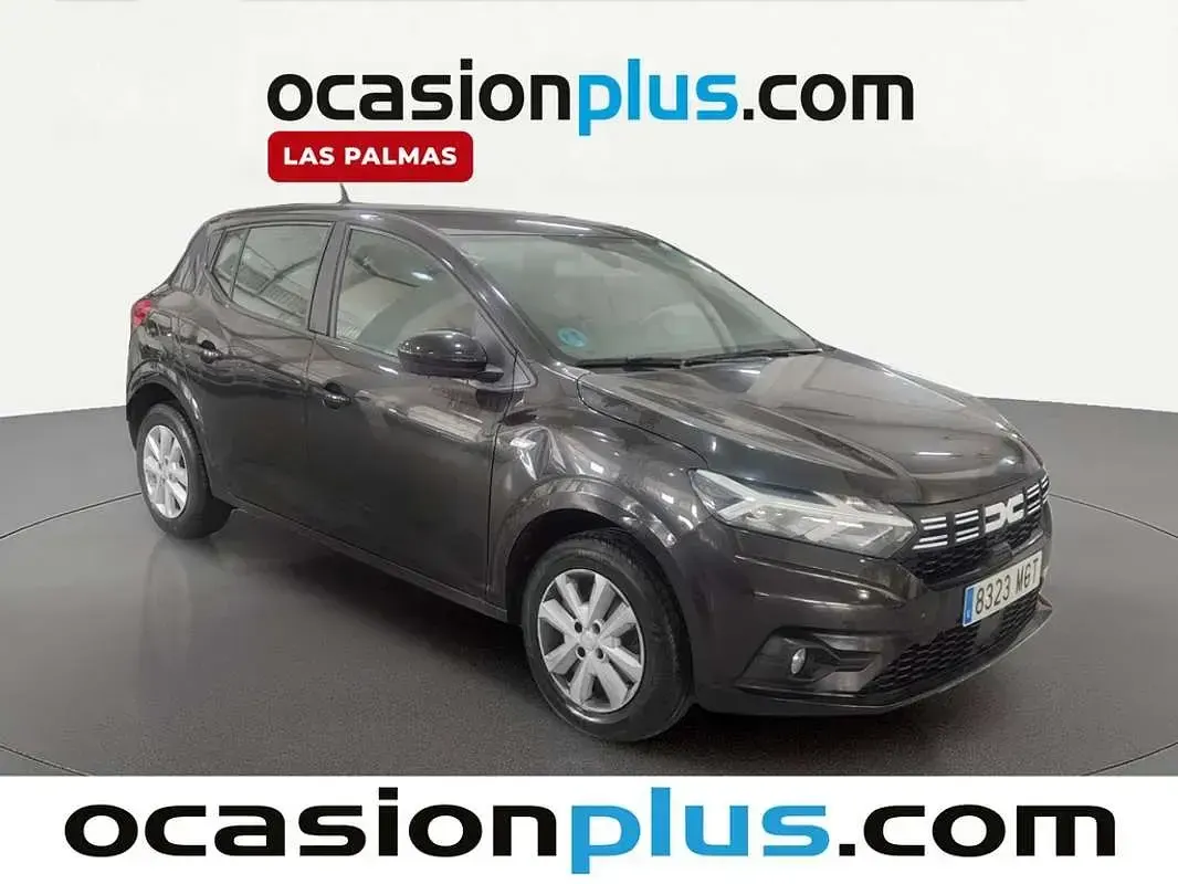 Usado Dacia Sandero Expression 91 CV (66 kW) 2023 Negro Utilitario