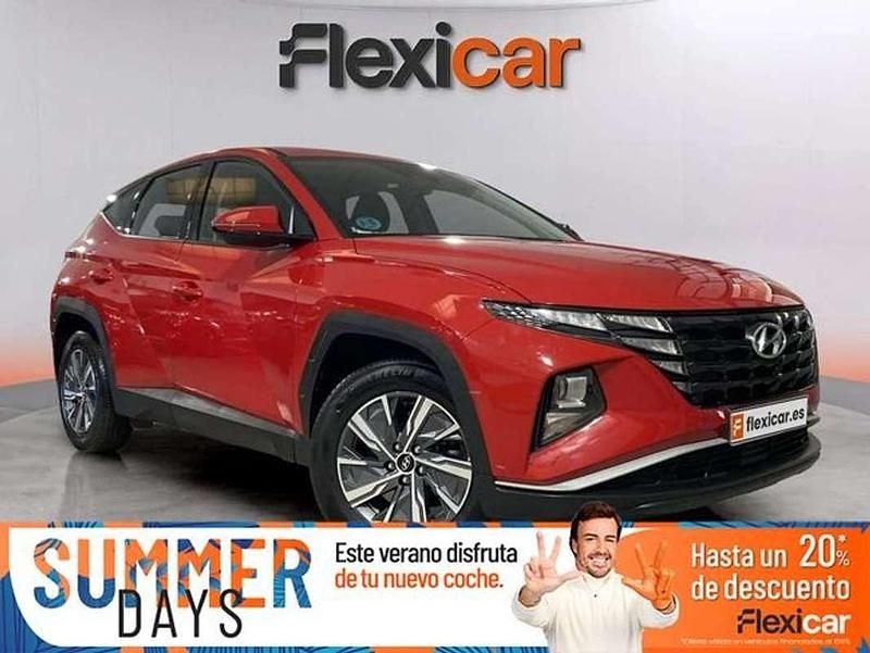 Rojo Usado 2022 Hyundai Tucson SUV | 20.090 € (Super precio) - Imagen 1/4