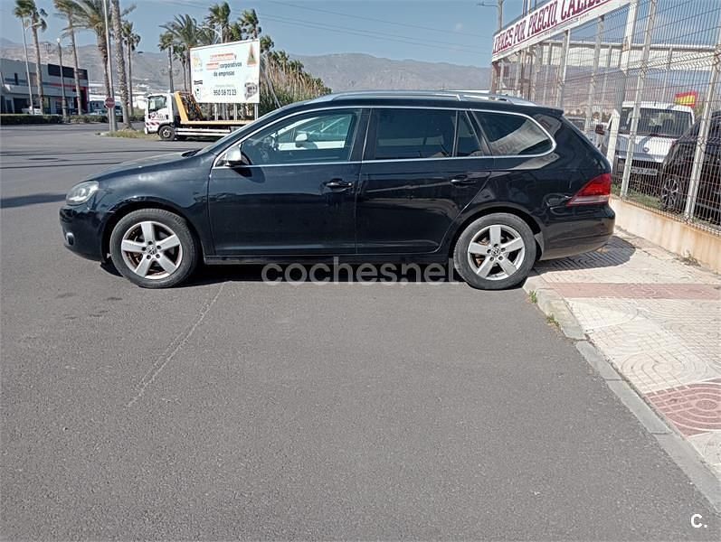 Usado VW Golf VI Advance 105 CV (77 kW) 2009 Negro Utilitario