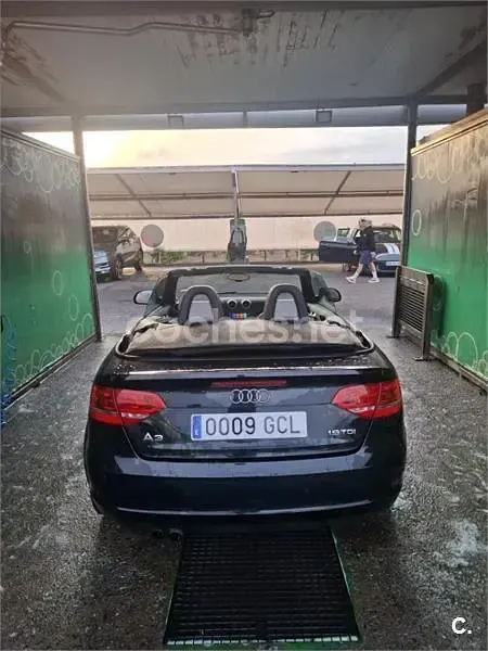 Usado Audi A3 Cabriolet Attraction 105 CV (77 kW) 2008 Negro Descapotable