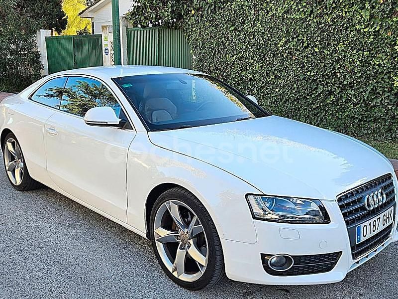 Blanco Usado 2008 Audi A5 Coupe | 10.500 € (Precio justo) - Imagen 1/4