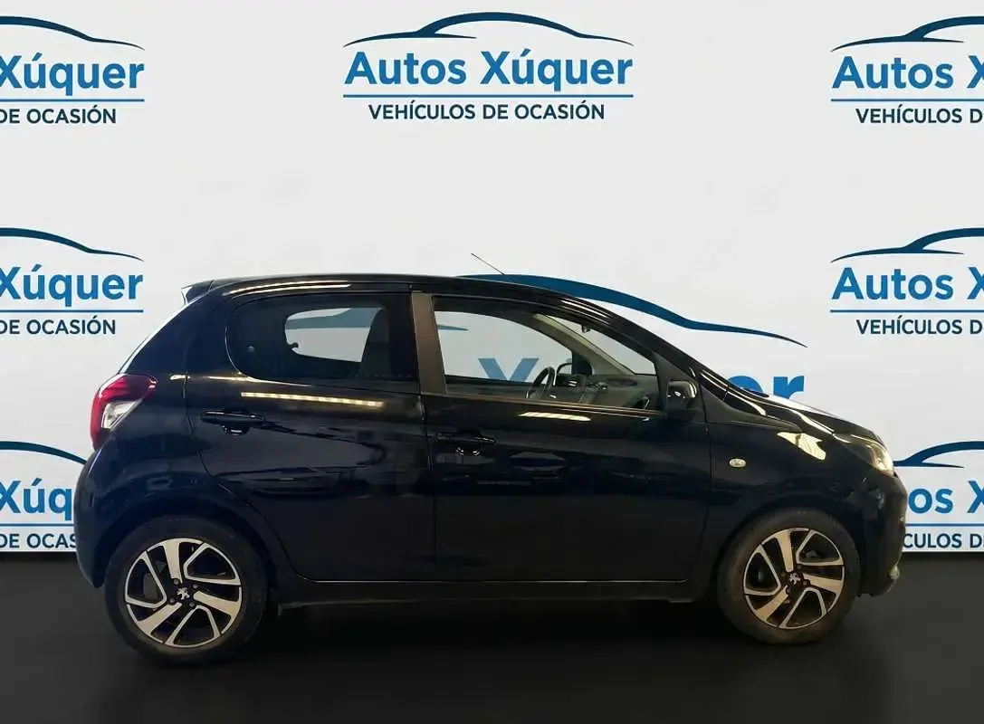 Usado Peugeot 108 Allure 82 CV (60 kW) 2016 Negro Utilitario