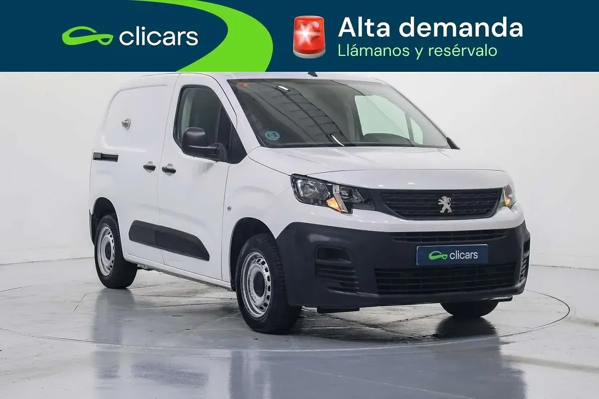 Usado Peugeot Partner 76 CV (55 kW) 2019 Blanco Monovolumen