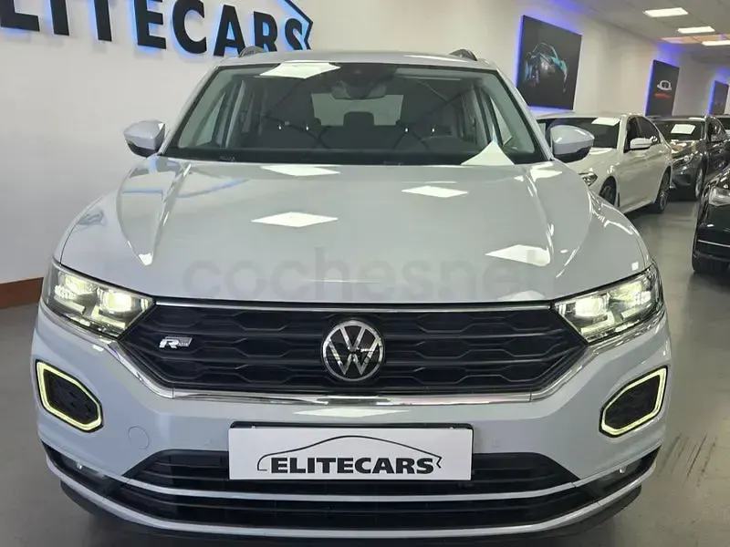 Usado VW T-Roc R-line 150 CV (110 kW) 2022 Blanco SUV