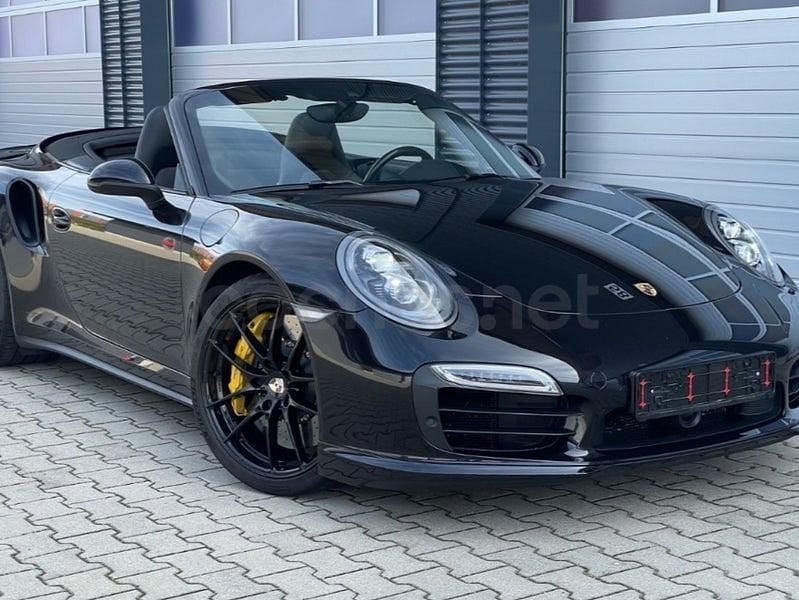 Usado Porsche 911 Turbo S Cabriolet 560 CV (411 kW) 2014 Negro Descapotable