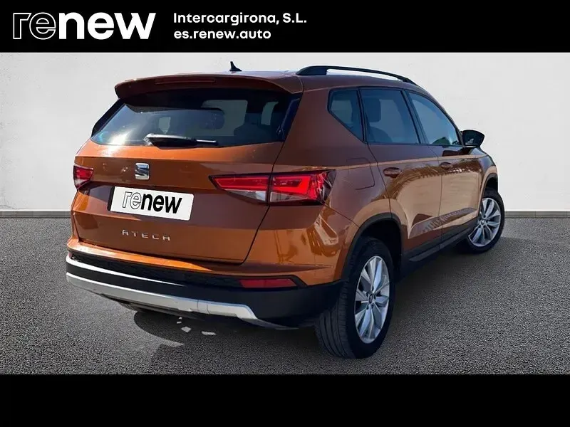 Usado Seat Ateca Ecomotive 116 CV (85 kW) 2018 Naranja SUV