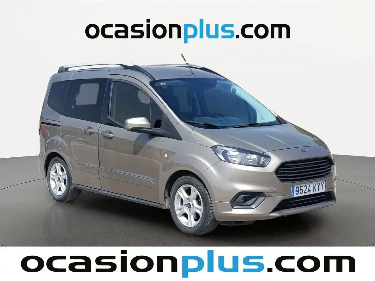 Usado Ford Tourneo Courier Trend 100 CV (73 kW) 2019 Dorado Monovolumen