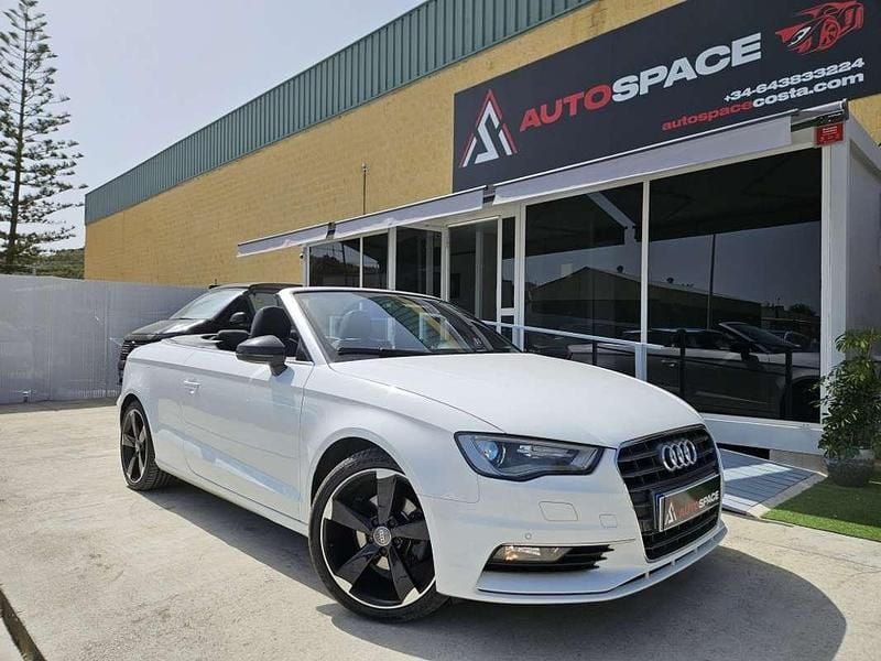 Usado Audi A3 Cabriolet Ambition 150 CV (110 kW) 2015 Blanco Descapotable