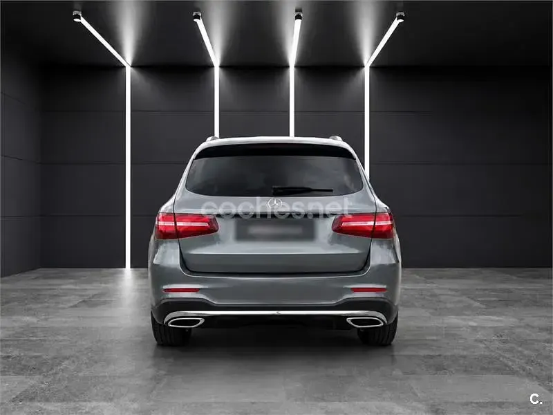 Usado Mercedes GLC220 170 CV (125 kW) 2018 Gris / plata SUV