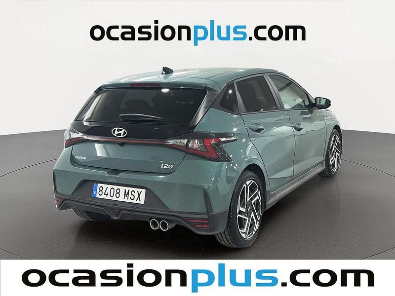 Usado Hyundai i20 N Line 80 CV (58 kW) 2024 Verde Utilitario