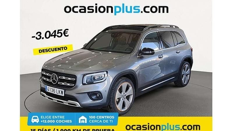 Gris Usado 2020 Mercedes GLB200 SUV | 30.455 € (Precio justo) - Imagen 1/4