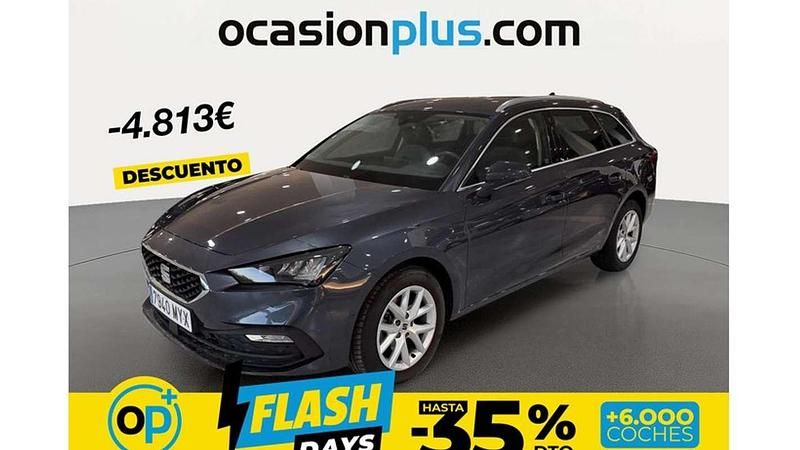 Usado Seat Leon ST Style 116 CV (85 kW) 2025 Gris Familiar