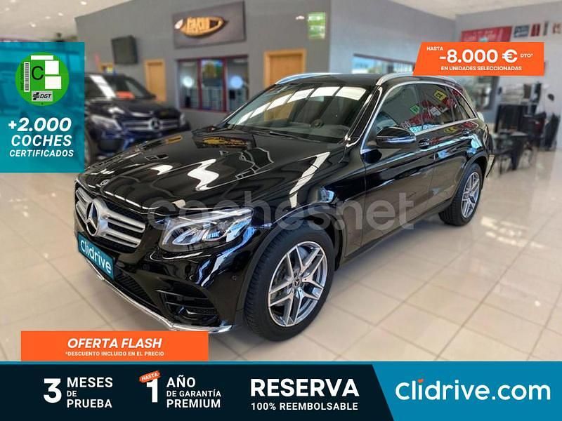 Negro Usado 2018 Mercedes GLC250 SUV | 27.490 € (Super precio) - Imagen 1/3
