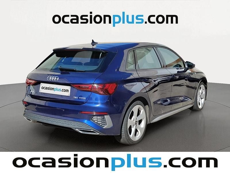 Usado Audi A3 Sportback S-Line 150 CV (110 kW) 2023 Azul Utilitario