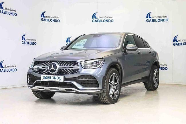 Usado Mercedes GLC300 319 CV (234 kW) 2021 Gris Coupe